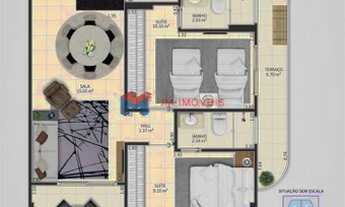 Imagem 7: Apartamento com 2 dorms, Guilhermina, Praia Grande - R$ 400 mil, Cod: 414616