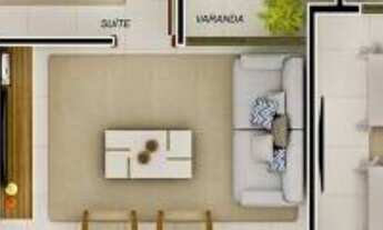 Imagem 4: Apartamento para aluguel tem 73 metros quadrados com 2 quartos