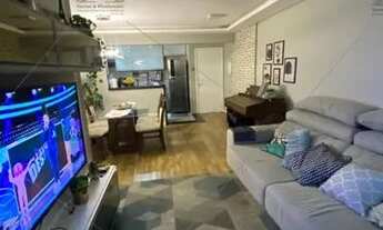 Imagem 5: Apartamento 83m, 3 quartos, 1 suíte, 1 vaga, sacada gourmet envidraçada, área de lazer com