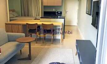 Imagem 3: Apartamento studio mobiliado 43,3m2 para locação no Brooklin