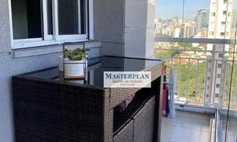 Imagem 7: Apartamento com varanda 44 m2 a.u - 1 dormitório - 1 vaga - R. Soberana - Brooklin