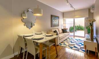 Imagem 2: Apartamento Garden com 1 dormitório para alugar, 50 m² por R$ 2.905,00/mês - Centro - Port