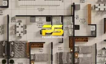 Imagem 7: Apartamento 51,77 m2 no Bessa com 02 Quartos á venda por 268.000,00