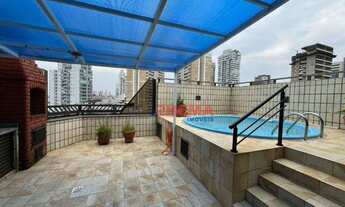 Imagem 2: Cobertura para alugar, 278 m² por R$ 9.000,02/mês - Pompéia - Santos/SP