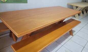 Imagem 2: MESA COM DOIS BANCOS