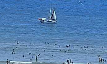 Imagem: Apto Canto do Forte condominio frente praia