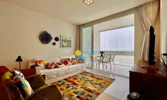 Imagem 3: Apartamento frente mar com sacada Pitangueiras Guarujá