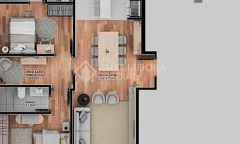 Imagem 3: LAJEADO - Apartamento Padrão - Americano