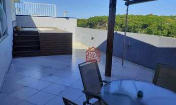 Imagem 2: Cobertura com 3 dormitórios à venda, 115 m² por R$ 420.000,00 - Atlântica - Rio das Ostras