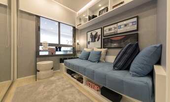 Imagem 3: Apartamento para venda tem 107 metros quadrados com 3 quartos em Vila Romana - São Paulo