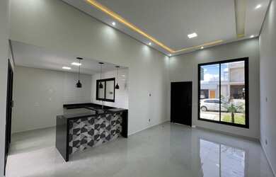 Imagem 2: Casa de condomínio térrea para venda possui 113 metros quadrados com 3 quartos