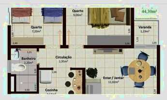 Imagem 3: VOLTA REDONDA - Apartamento Padrão - ÁGUA LIMPA