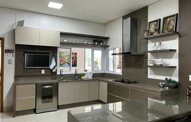 Imagem 7: Casa em condomínio à venda, 5 quartos, 4 suítes, 4 vagas, Cond. Gávea Paradiso - Uberlândi