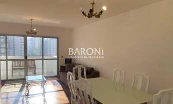 Imagem 2: Apartamento a venda em Moema Índios, 163 m², 4 suítes, amplo living com terraço, 3 vagas