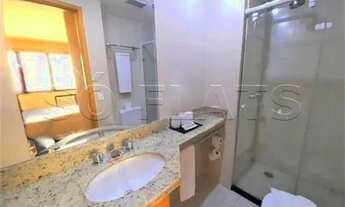 Imagem 7: Flat no Itaim Bibi para locação com serviços de hotelaria a uma quadra da Av. Faria Lima