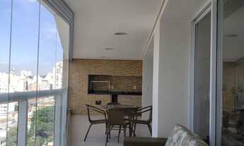 Imagem 5: Apartamento com 143 metros com 3 suítes Varanda Gourmet 4 vagas Depósito, Mobiliado prédio