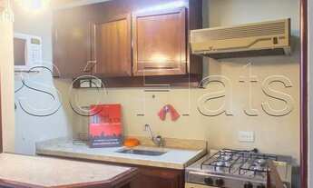 Imagem 5: Flat na região central de SP com 32m² contendo 1 dormitório e 1 vaga disponível para locaç