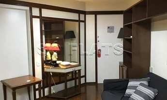 Imagem 2: Flat para locação a poucos metros da Av. Paulista e da estação do Metrô Consolação. 1x dor