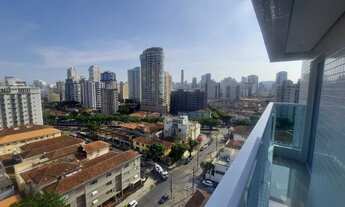 Imagem 6: Alugo APTO NOVO para estrear- 2 quartos- lazer completo - canal 4- em Embaré - Santos - SP