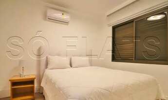 Imagem 4: Apartamento tipo junção nos Jardins com 100m² disponível. Flat com 3x dormitórios. Sem bu