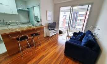 Imagem 2: Flat com 1 dormitório no Brooklin totalmente mobiliado para locação