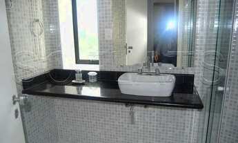 Imagem 7: Flat com 1 dormitório, com com serviços, decorado no centro de Alphaville