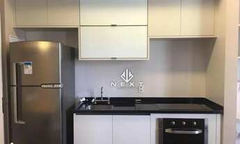 Imagem 2: Apartamento com 1 dormitório para alugar, 50 m² por R$ 3.800,00/mês - Trix Tamboré - Santa