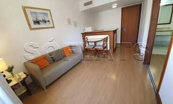 Imagem: Flat mobiliado reforado, com 1x dormitório