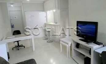 Imagem 2: Flat estilo residencie para locação, próximo a Faria Lima e Nove de Julho. Com entrada ime