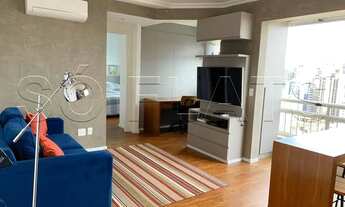 Imagem: Flat totalmente mobiliado e alto padrão