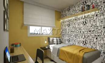 Imagem 2: Apartamento Vila Paulicéia, 48m², 2 dormitórios, sala, cozinha, banheiro e área de serviço