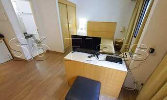 Imagem 7: Flat ao lado da Av Ibirapuera e próximo do Hospital Alvorada e Metrô Moema. Consulte-nos