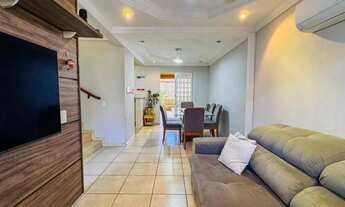 Imagem 4: Casa à venda com 3 dormitórios e churrasqueira na área externa em condomínio na cidade de