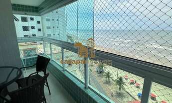 Imagem 2: Apartamento à Venda de Frente para o Mar,75m² com 2 Dormitórios e Mobiliado