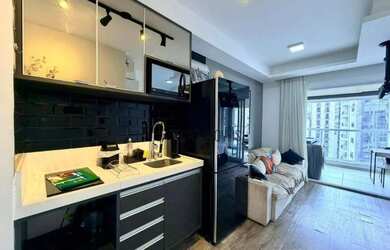 Imagem 4: Apartamento com 1 dormitório, 34 m² - venda por R$ 550.000,00 ou aluguel por R$ 4.160,00/m