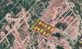 Imagem 2: Área de 50.000m2 ( 06 terrenos) - 500 metros do contorno leste