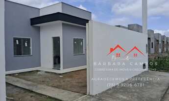 Imagem: Casa 2/4 com escritura Grátis, bairro Feira