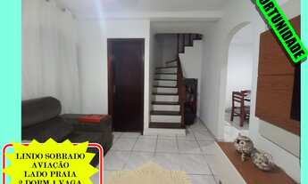 Imagem: CASA NA AVIAÇÃO LADO PRAIA 2 DORMITÓRIOS