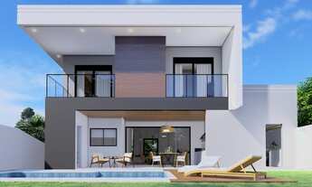 Imagem 3: Urbanova, sobrado novo com 4 suites e piscina / Aceita permuta