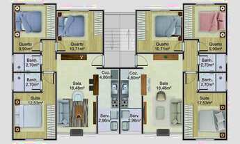 Imagem 6: Duplex para venda com 132 metros quadrados com 3 quartos em Bom Retiro - Teresópolis - RJ