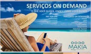 Imagem 7: Apartamento jardim no condomínio makia para venda tem 29 metros quadrados com 1 quarto em