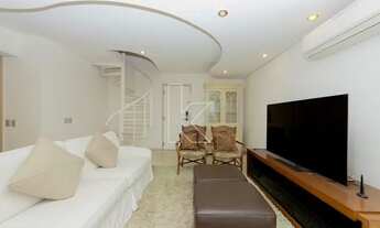 Imagem 2: Duplex no Itaim 100m2 c/ 1 suite e amplo escritório, totalmente mobiliado e equipado, pron