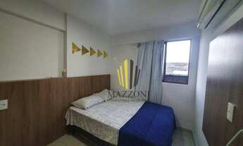 Imagem 6: Beach Class Excelsior | 34m² | Mobiliado | 1 Quarto | Sala | Cozinha | WC Social