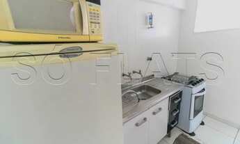 Imagem 5: Flat para locação no Roma Palace contendo 49m², 1 dormitório e 1 vaga de garagem