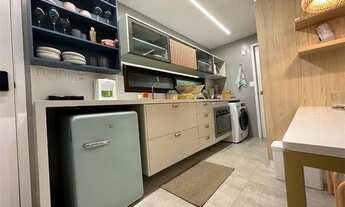 Imagem 7: Lindo flat pé na areia, no Caribessa, com porteira fechada, posição sul e terraço gourmet