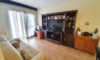 Imagem 3: Flat mobiliado com 2 excelentes dormitórios, andar alto, sala e suíte avarandadas. Sem fi