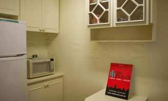 Imagem 3: Flat reformado no coração da Avenida Paulista com serviços de quarto sendo disponível para