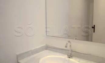 Imagem 3: Flat mobiliado com serviços, suíte com varanda e área de lazer completa no melhor bairro d