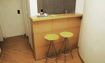 Imagem 6: Flat com 1 dormitório reformado com camareira, tv a cabo e garagem ao lado da Av. Paulista