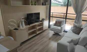 Imagem 6: Flat totalmente espaçoso e alto padrão para locação no Jd Paulista muito próximo da Av. Pa